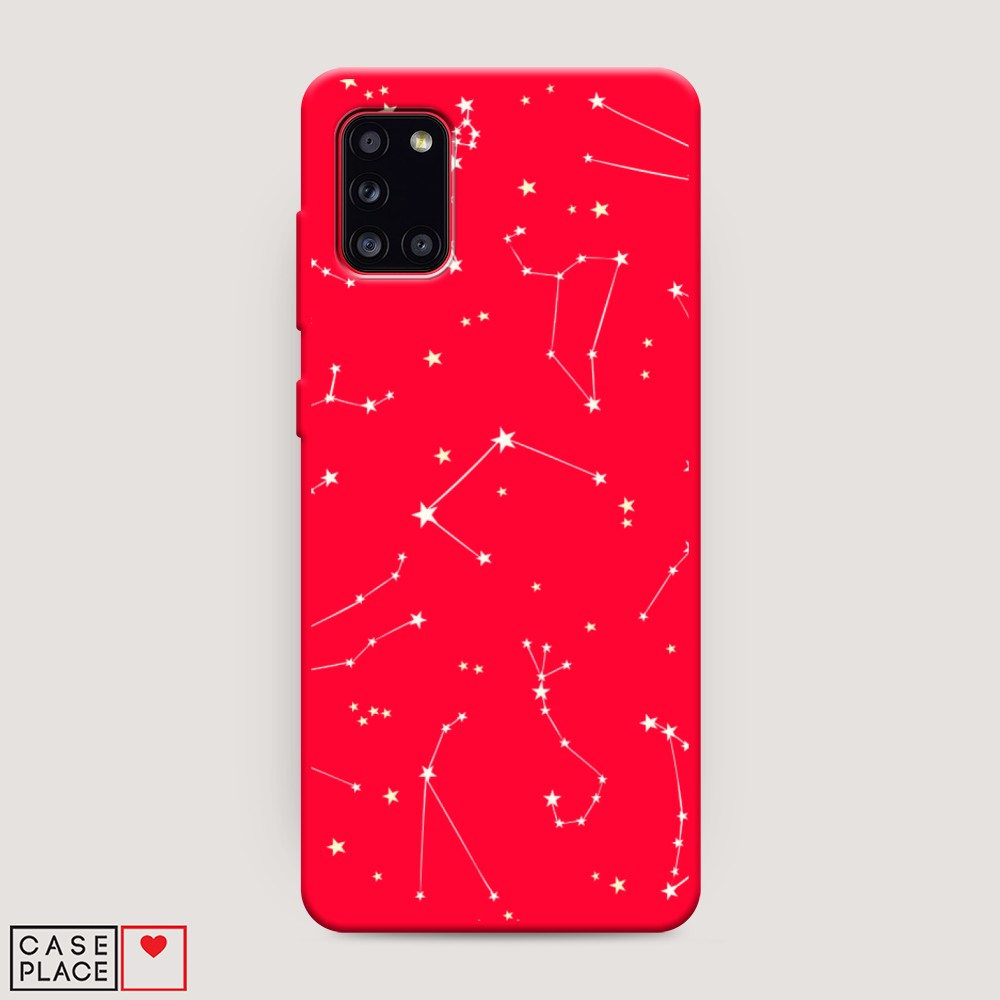 

Матовый силиконовый чехол "Созвездия" на Samsung Galaxy A31, 2100353-1