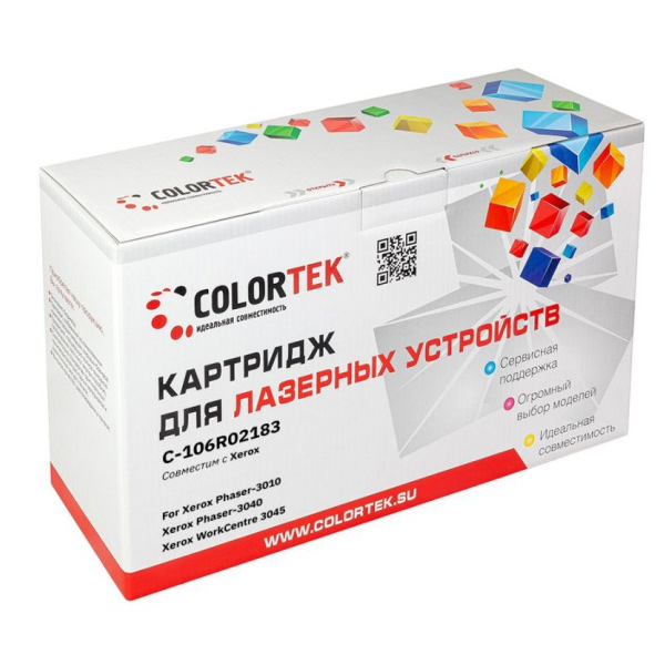 

Тонер Xerox 106R02183 черный для Xerox Ph 3010 WC 3045B 2300 стр, 106R02183 черный для Ph 3010 WC 3045B 2300 стр