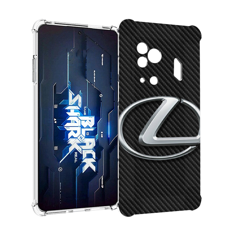

Чехол MyPads lexus 3 для Xiaomi Black Shark 5 Pro, Прозрачный, Tocco