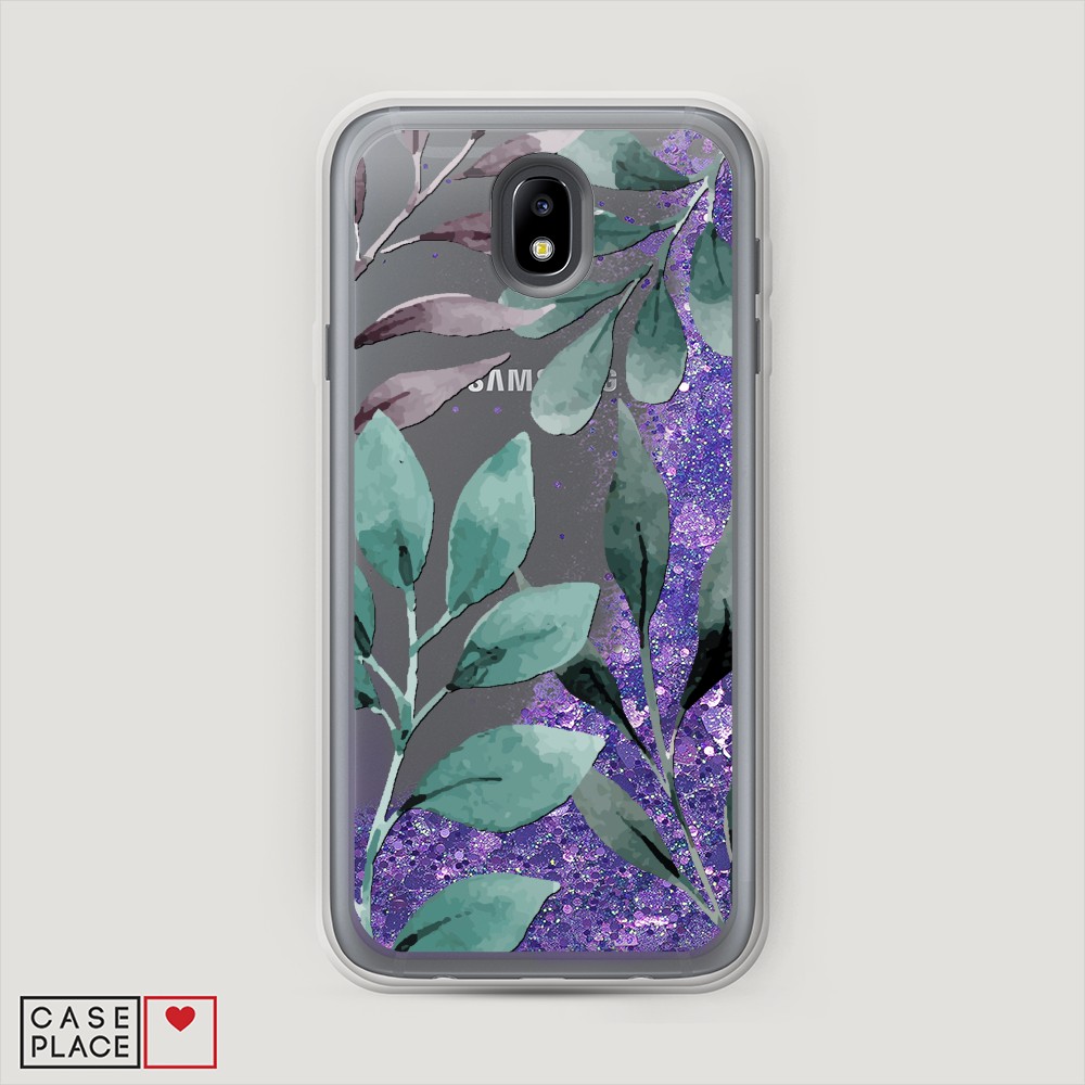 

Жидкий чехол с блестками "Звездный единорог" на Samsung Galaxy A91