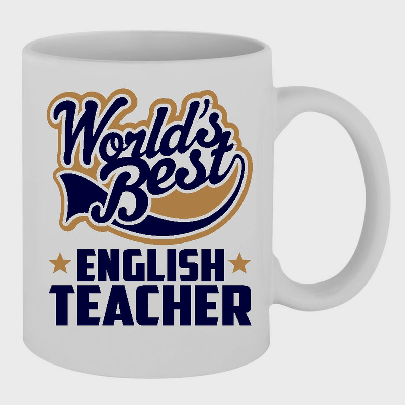 фото Кружка world's best english teacher thesuvenir