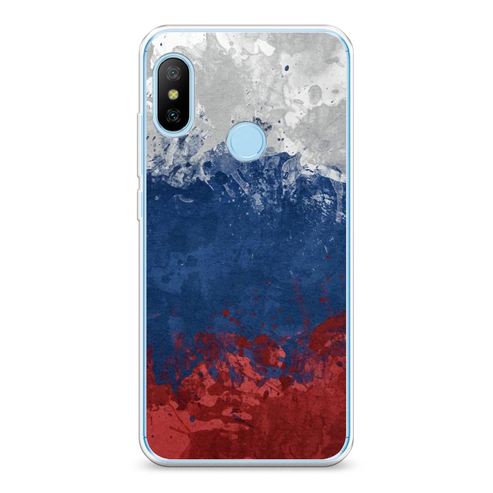 

Чехол Awog на Xiaomi Mi A2 Lite "Флаг России неровный", Разноцветный, 34250-5