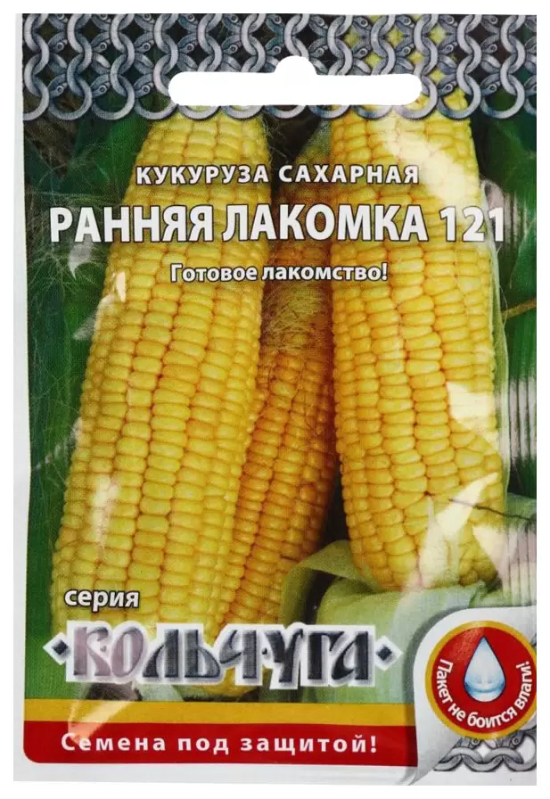 

Семена кукуруза Ранняя лакомка, Русский Огород, art0015-psams4287, 5шт
