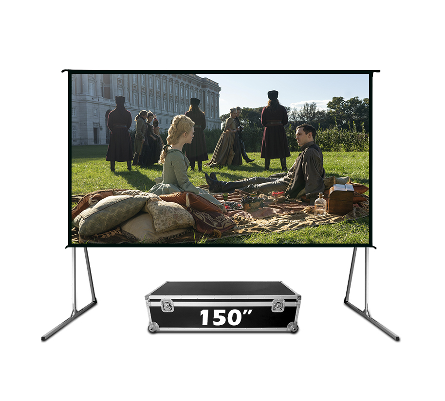 Экран Cinema S'OK серии Fast Folder SCPSFF-332x186FR 150'' 16:9 напольный, полотно White