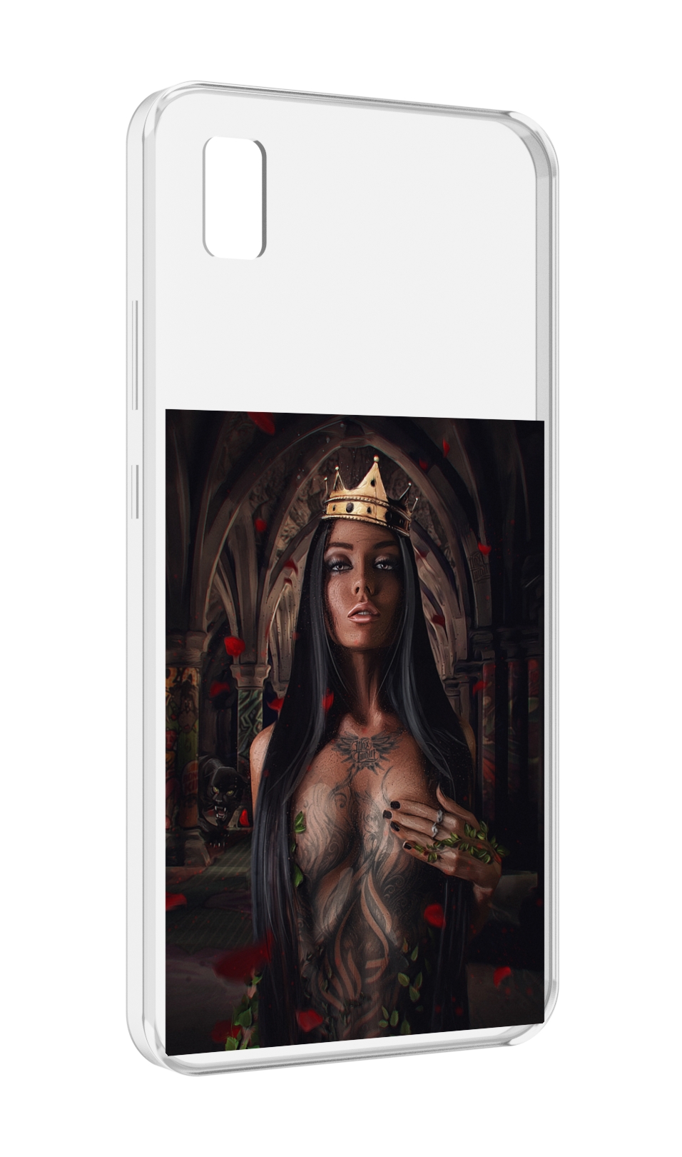 

Чехол MyPads багровый-пик для ZTE BLADE L210, Прозрачный, Tocco