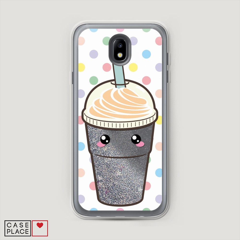 

Чехол Awog на Samsung Galaxy J7 2017 / Самсунг J7 2017 "Милый стакан", 23191-1