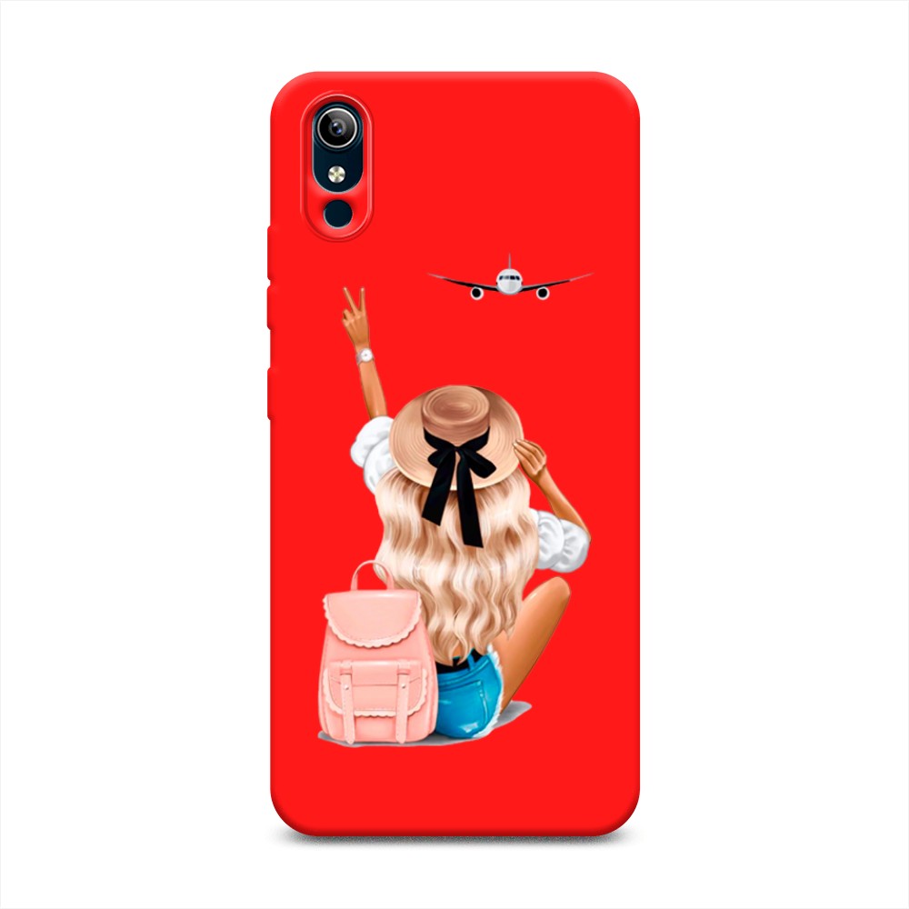 

Чехол Awog на Vivo Y91c/Y1s "Автостопом самолетом", Разноцветный, 262853-1