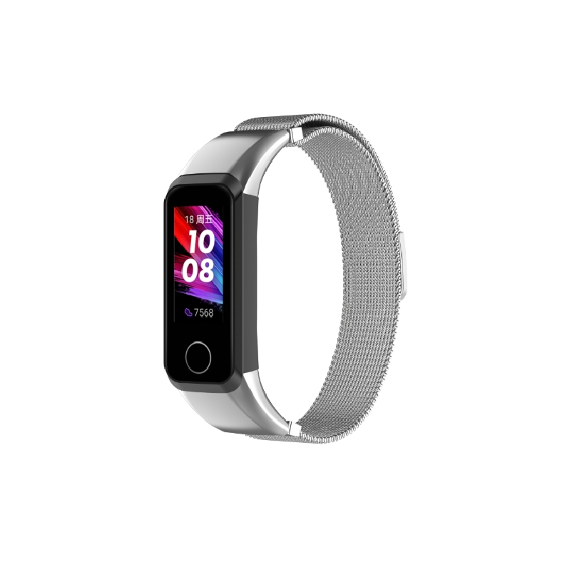 

Ремешок унисекс MyPads Band 5/4 серебристый, Band 5/4