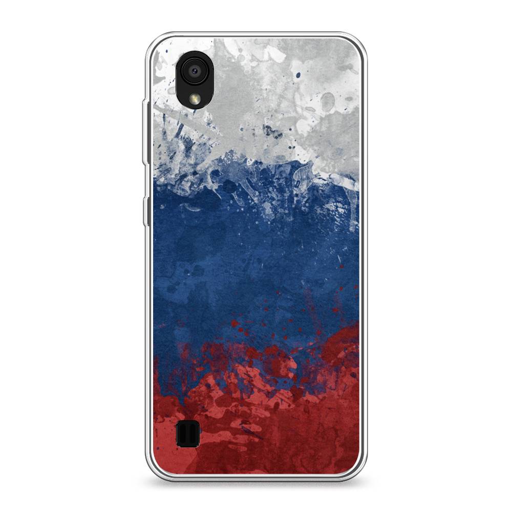 фото Чехол awog "флаг россии неровный" для zte blade a5 (2019)