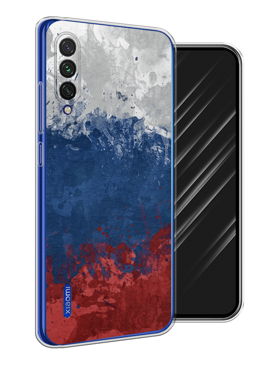 

Чехол Awog на Xiaomi Mi CC9E "Флаг России неровный", Разноцветный, 35950-5
