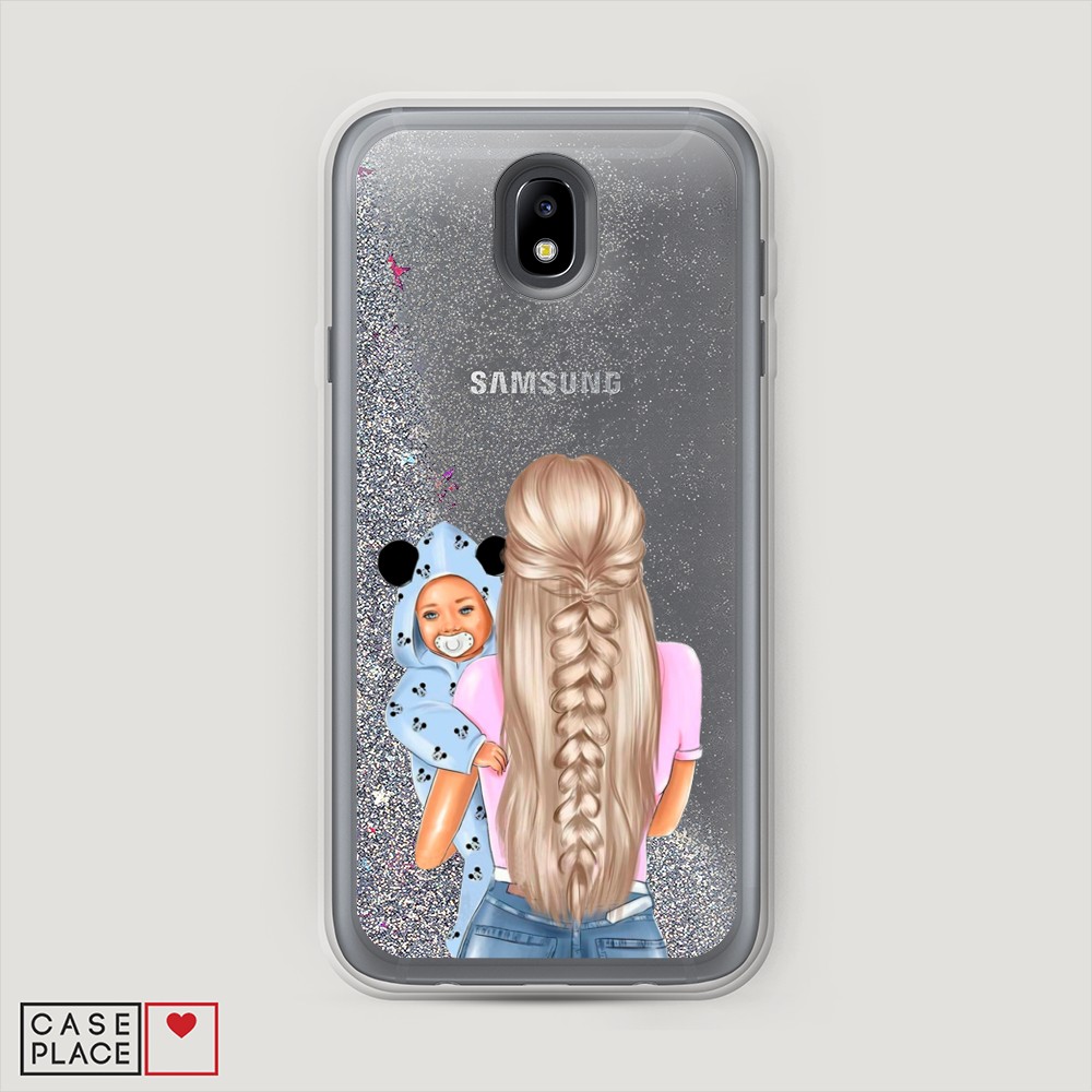 

Чехол Awog на Samsung Galaxy J7 2017 / Самсунг J7 2017 "Молодая мама", 23191-1