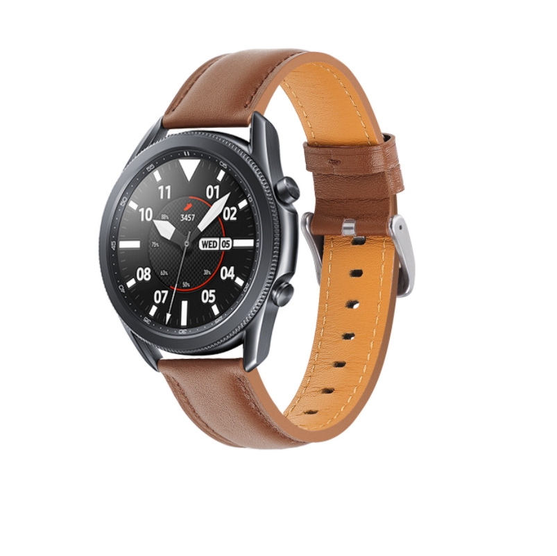 

Ремешок унисекс MyPads Galaxy Watch 3 41мм SM-R850BZSACIS светло-коричневый, Galaxy Watch 3 41мм SM-R850BZSACIS