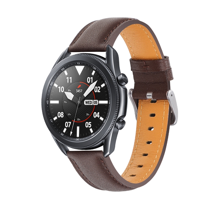 

Ремешок унисекс MyPads Galaxy Watch 3 41мм SM-R850BZSACIS темно-коричневый, Galaxy Watch 3 41мм SM-R850BZSACIS