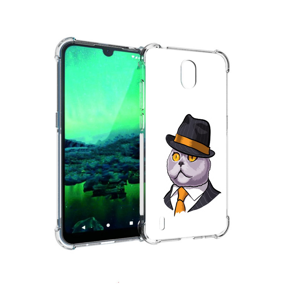

Чехол MyPads Tocco для Nokia 1.3 британец (PT227048.104.247), Прозрачный, Tocco