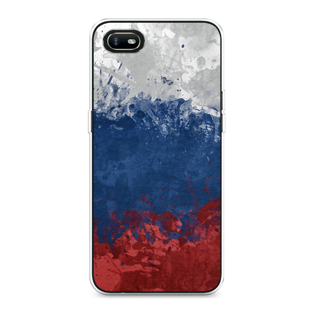 

Чехол Awog на Oppo A1k "Флаг России неровный", Разноцветный, 252150-5