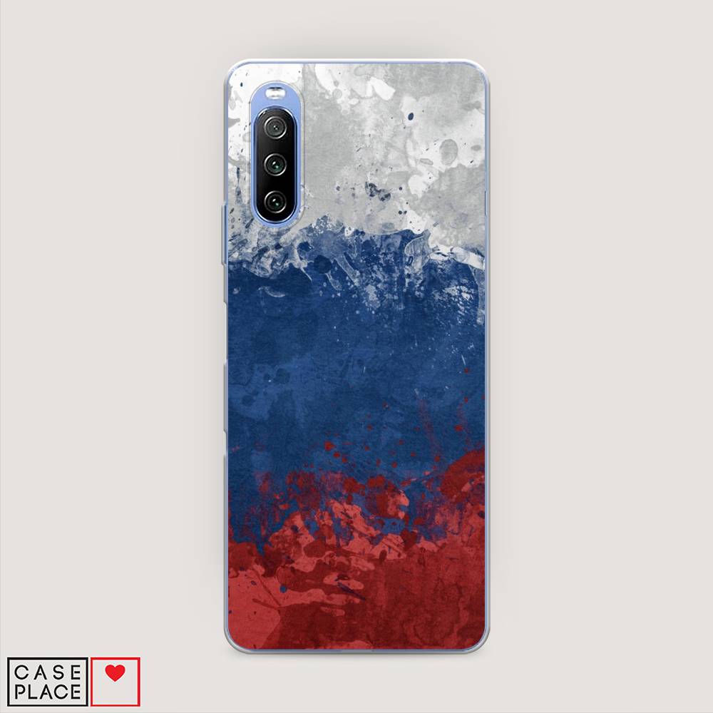 

Чехол Awog на Sony Xperia 10 III "Флаг России неровный", Разноцветный, 54950-5