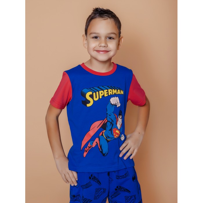 Футболка детская Superman ФК-7М20-S синий 128