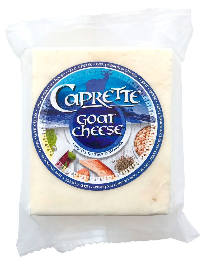 

Сыр полутвердый Сырных Дел Мастер Caprette козий 50% 200 г бзмж