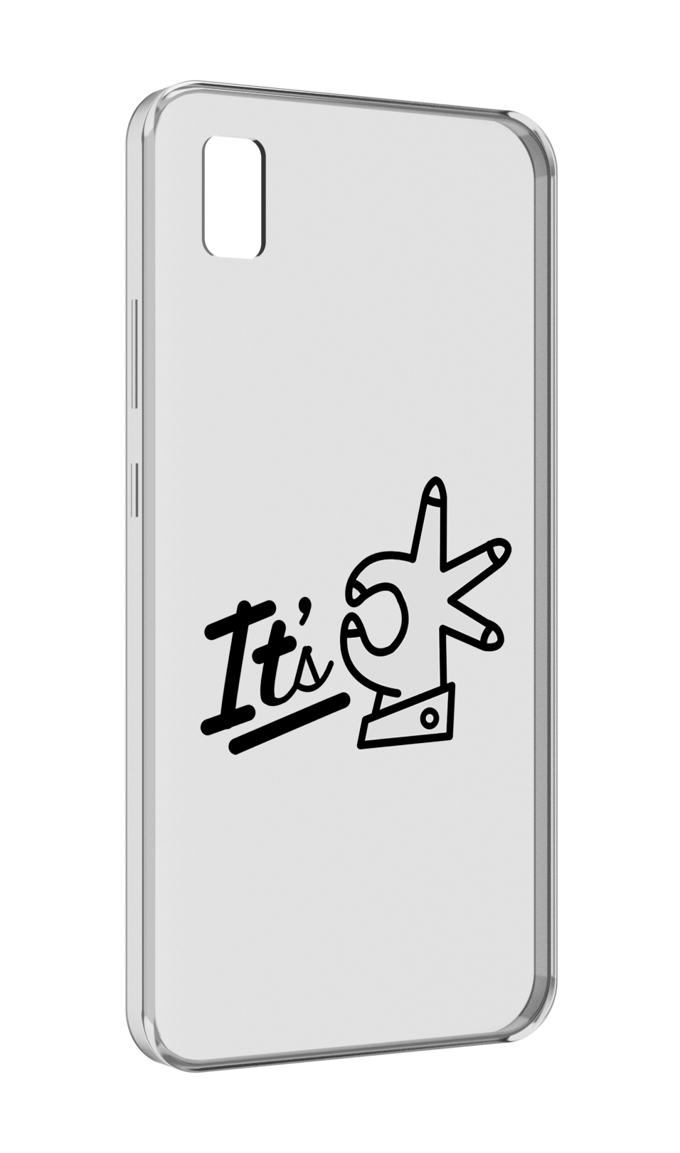 

Чехол MyPads все-ок для ZTE BLADE L210, Прозрачный, Tocco