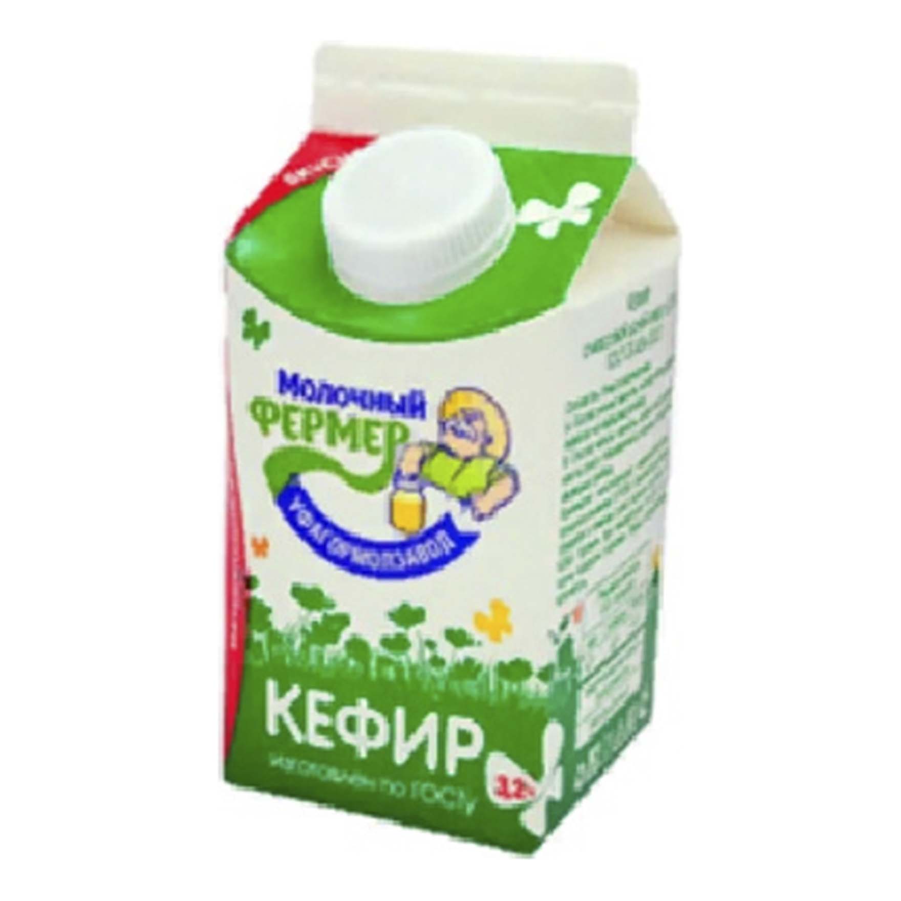 

Кефир Молочный фермер 3,2% 450 мл бзмж