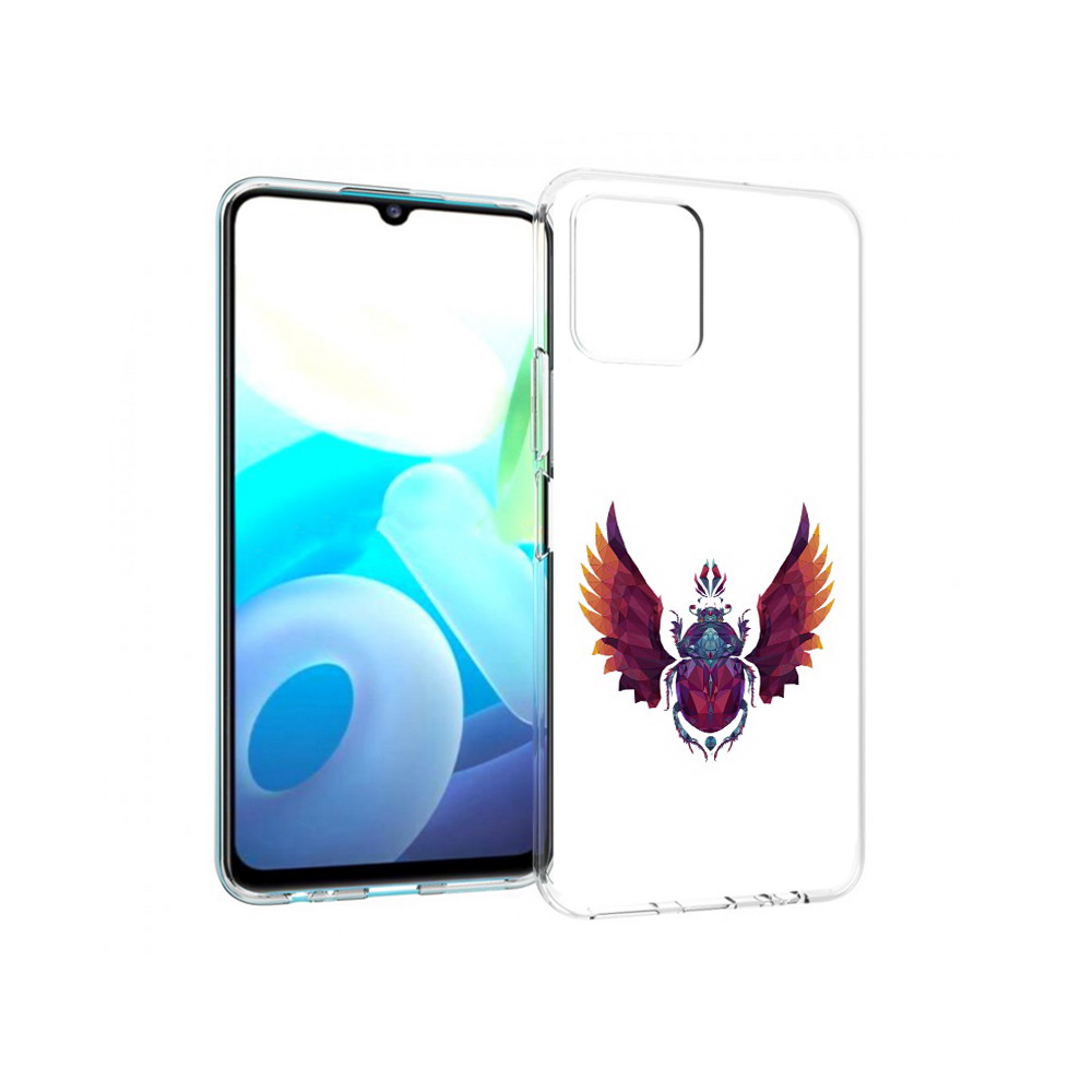 

Чехол MyPads Tocco для Vivo Y15s алмазный скоробей (PT224456.390.219), Прозрачный, Tocco