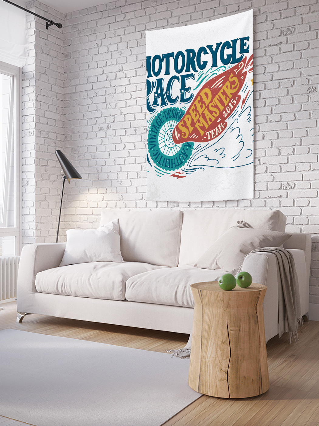 

Вертикальное фотопанно на стену JoyArty Мастер скорости 150x200 см, Мастер скорости