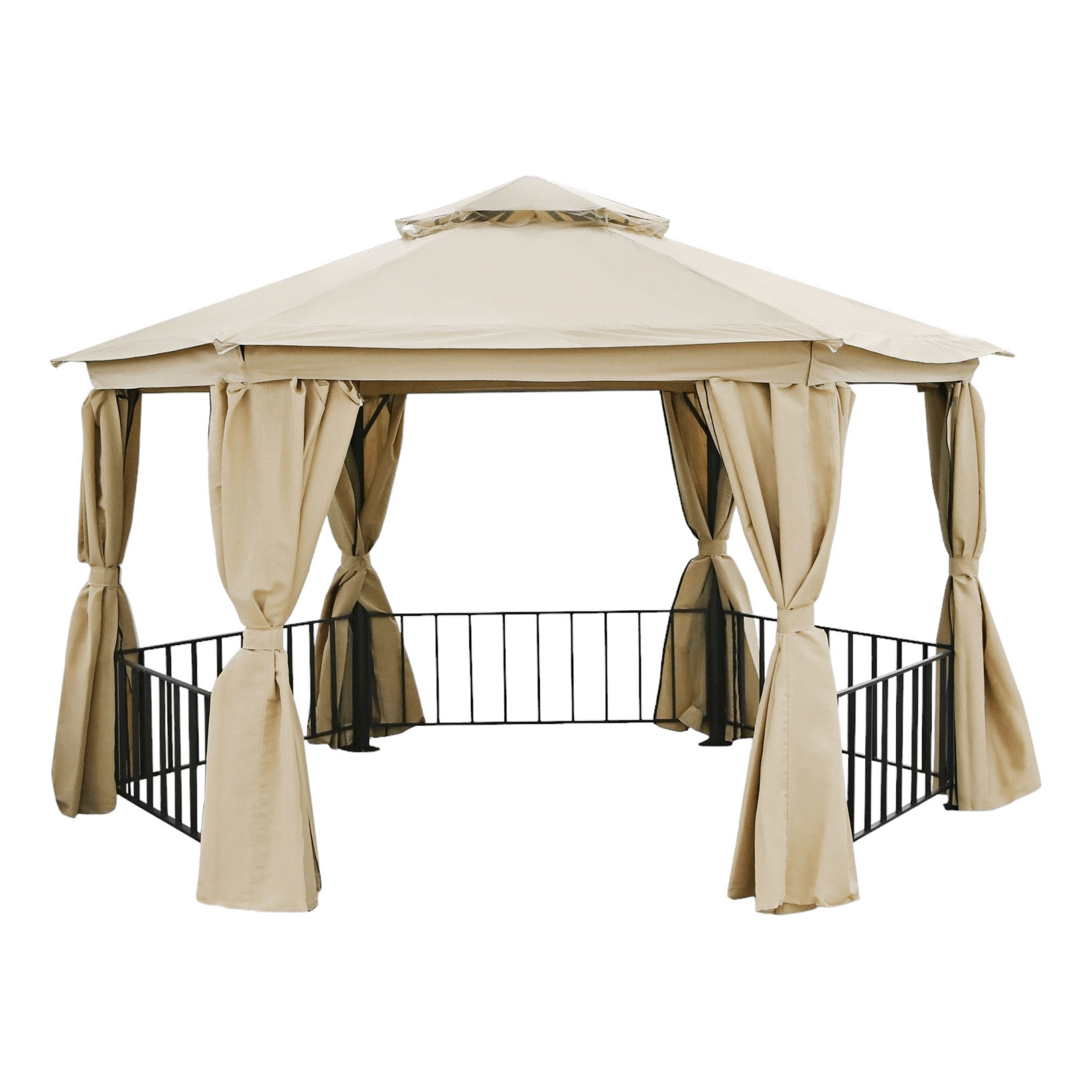 

Шатер NS Rattan с крышей 3 х 3 м, Коричневый