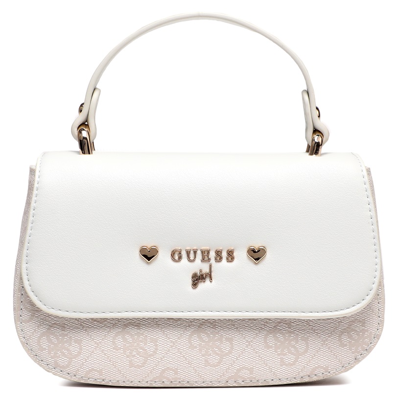 

Сумка с ручками Guess J4RZ33WFEN0 CROSSBODY FLAP BAG для девочек, Белый;бежевый, J4RZ33WFEN0