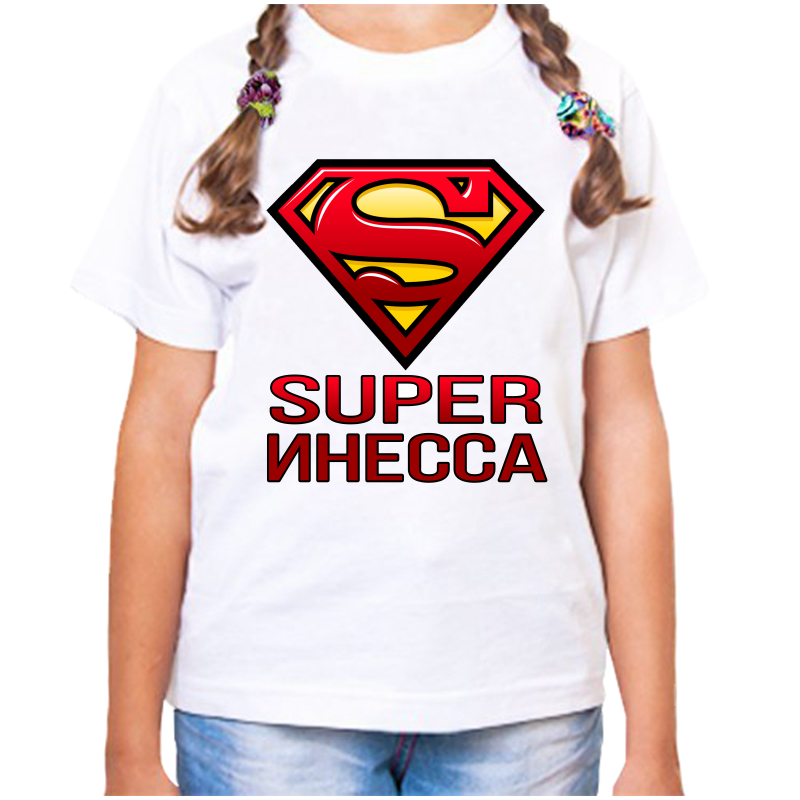 

Футболка девочке белая 30 р-р супер инесса, Белый, fdd_super_inessa