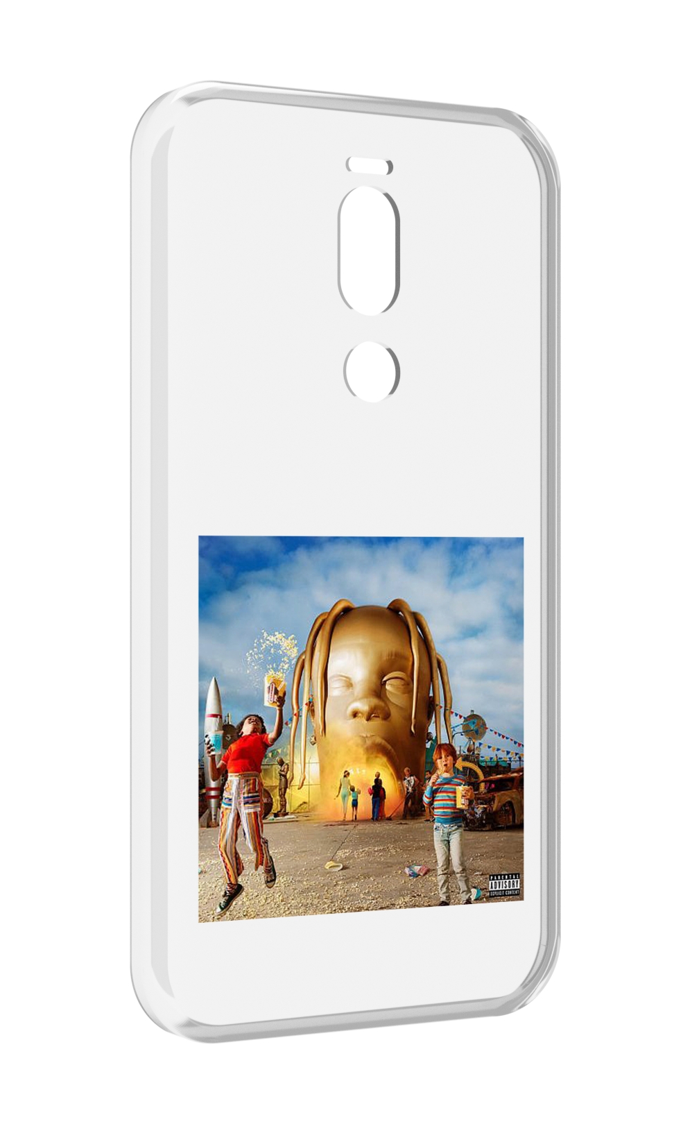 

Чехол Mypads Travis Scott - Astroworld Для Meizu X8, Прозрачный, Tocco