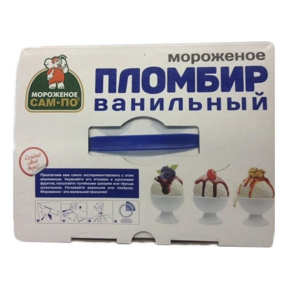 

Мороженое пломбир Сам-По ванильное 1,5 кг бзмж