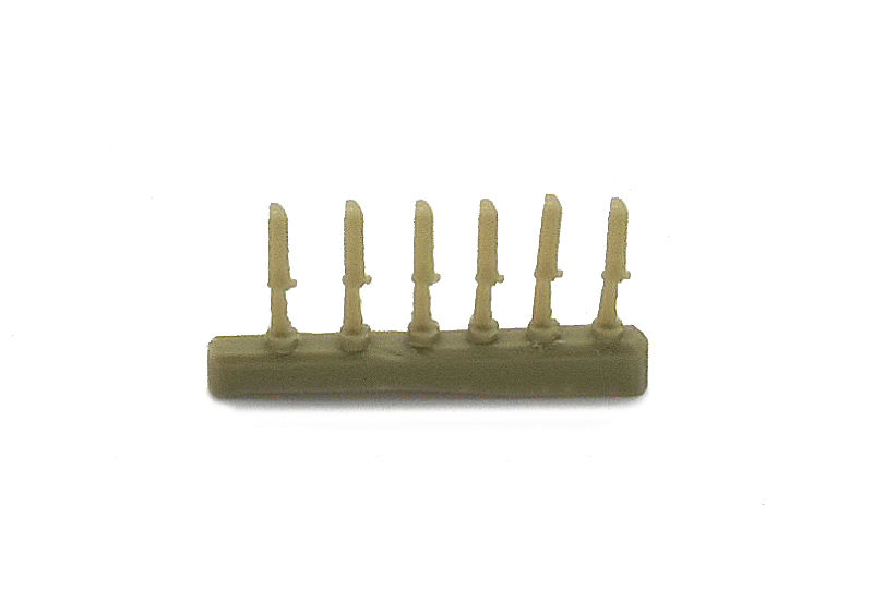 

Штык-нож Zebrano 1/35 для АКМ ZA35249, 12 штук