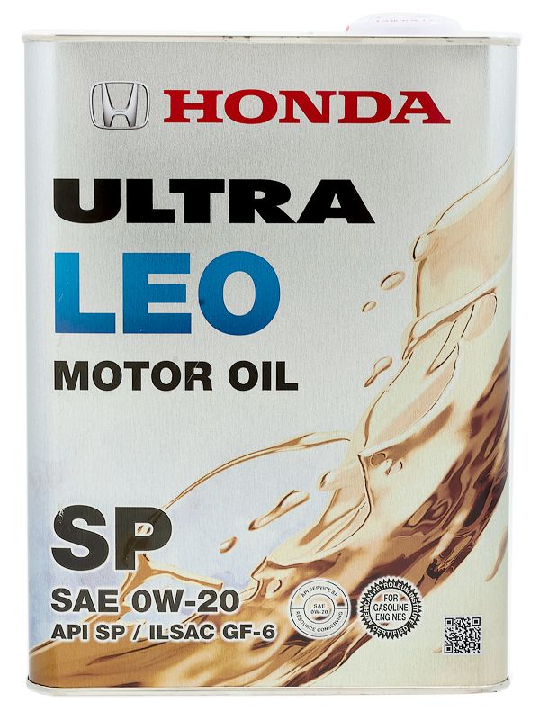 

Масло моторное HONDA ULTRA MOTOR OIL LEO 0W20 SP (4л)