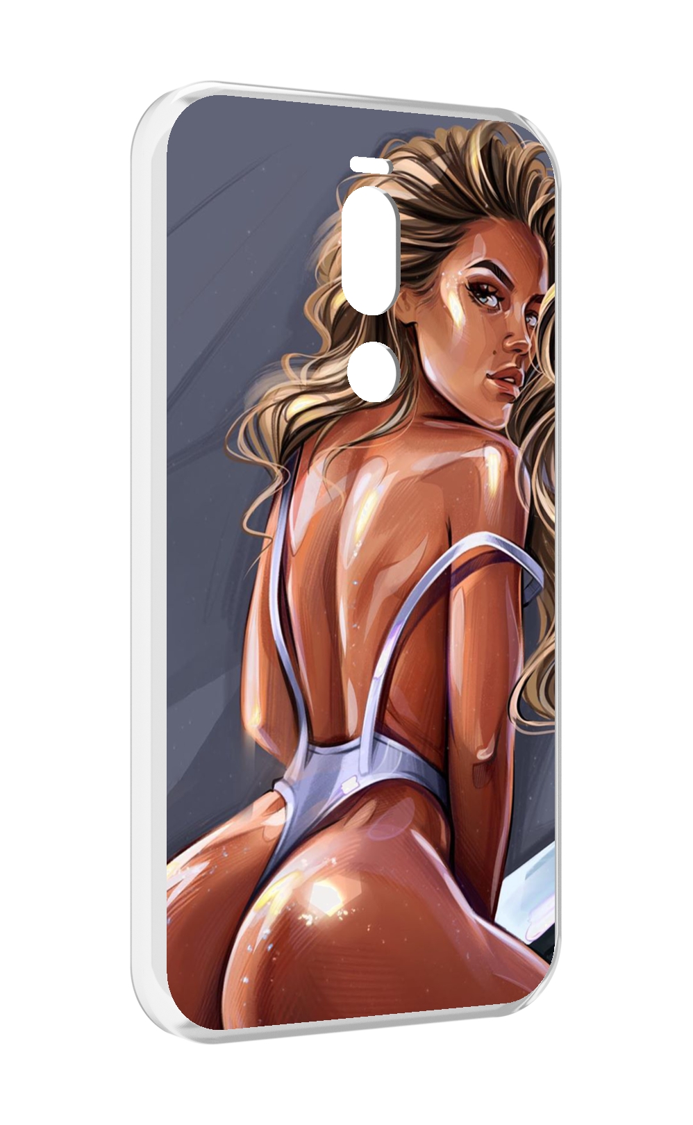 

Чехол Mypads Craigos-Art Для Meizu X8, Прозрачный, Tocco