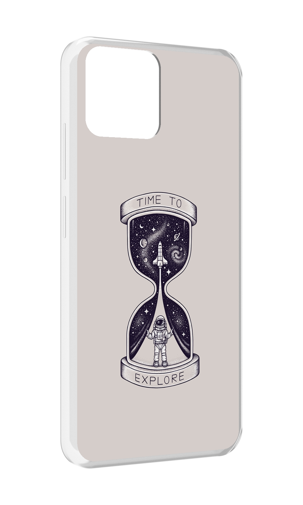 

Чехол MyPads песочные-часы-с-космосом для Blackview A95, Прозрачный, Tocco