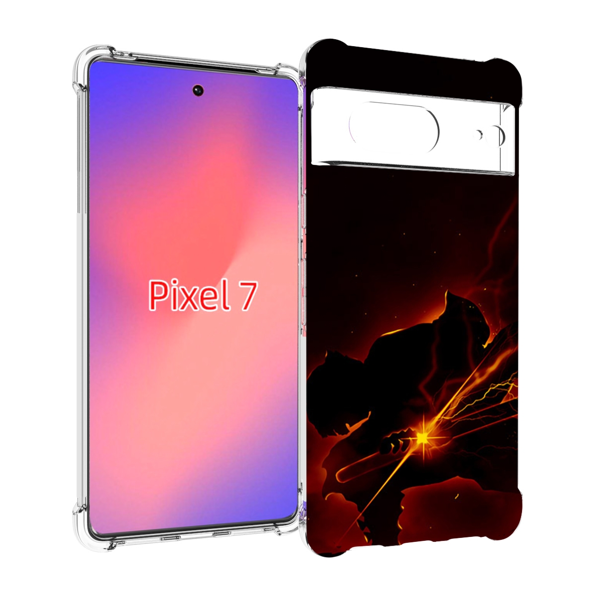 

Чехол Mypads Demon-Slayer-Зеницу Для Google Pixel 7, Прозрачный, Tocco