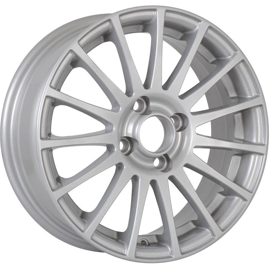 

Колесный диск VENTI 1507 6xR15 4x100 ET38 DIA67.1, Серебристый