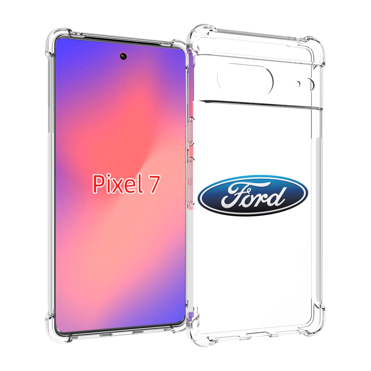 

Чехол Mypads Ford-3 Мужской Для Google Pixel 7, Прозрачный, Tocco