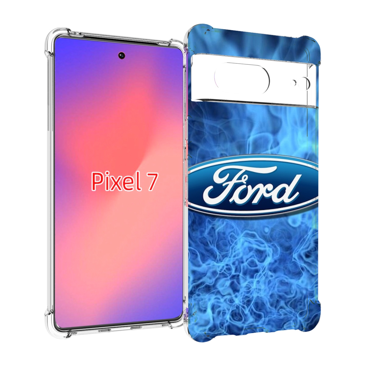 

Чехол Mypads Ford 22 М Для Google Pixel 7, Прозрачный, Tocco
