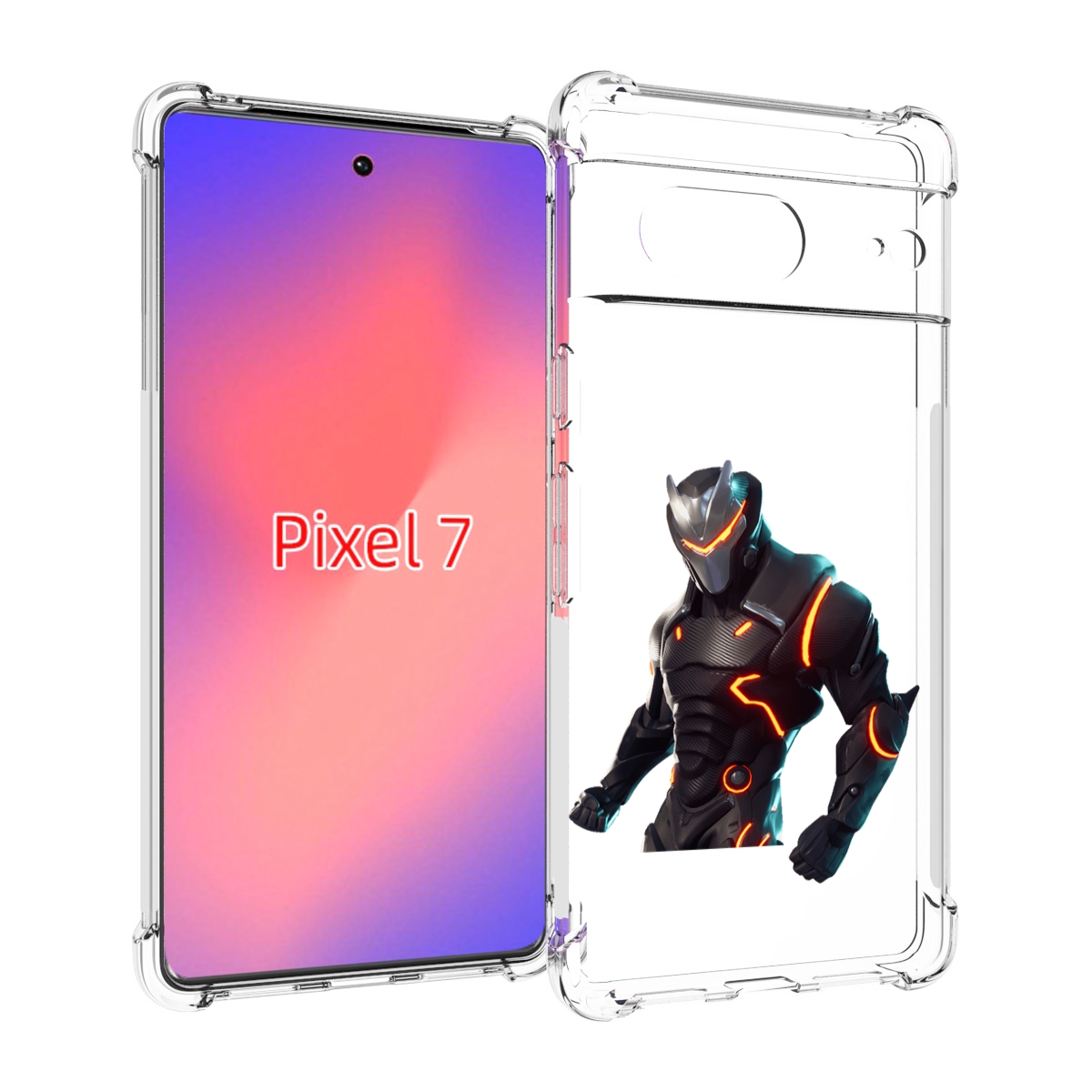 

Чехол Mypads Fortnite-1 Для Google Pixel 7, Прозрачный, Tocco