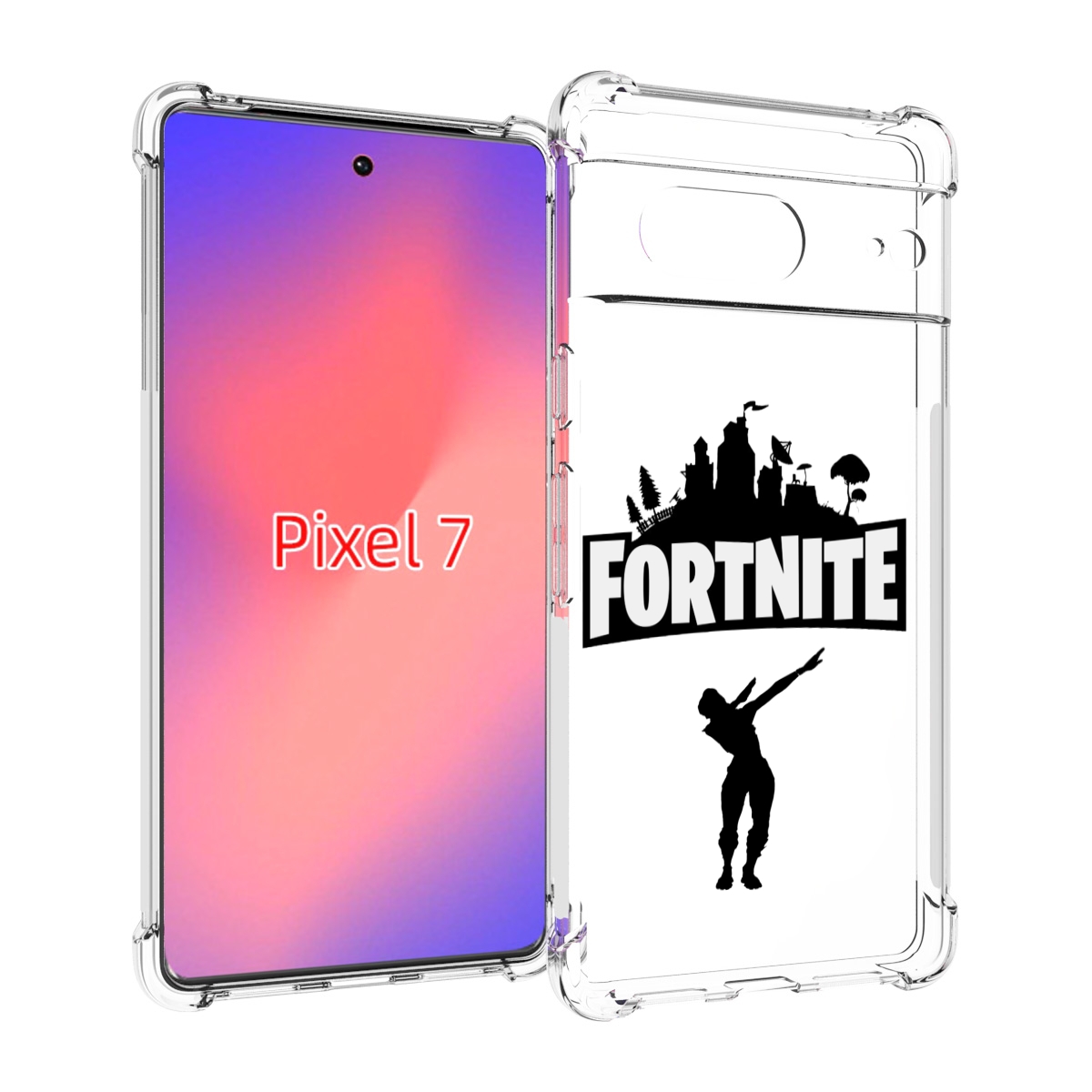 

Чехол Mypads Fortnite-2 Для Google Pixel 7, Прозрачный, Tocco