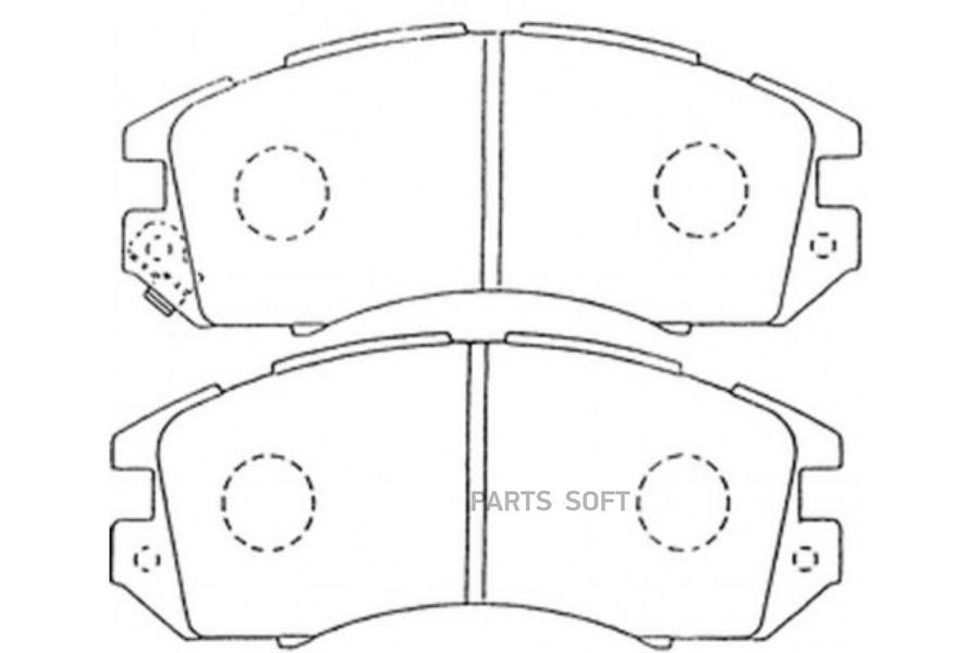 

Тормозные колодки SB Nagamochi BP27248