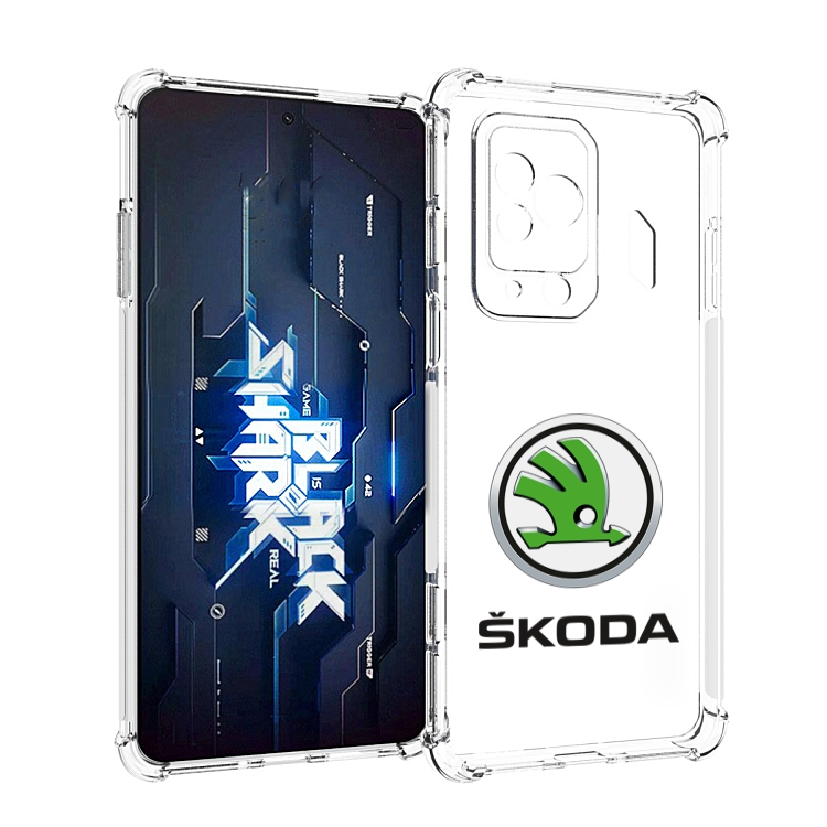 

Чехол MyPads skoda-4 мужской для Xiaomi Black Shark 5 Pro, Прозрачный, Tocco