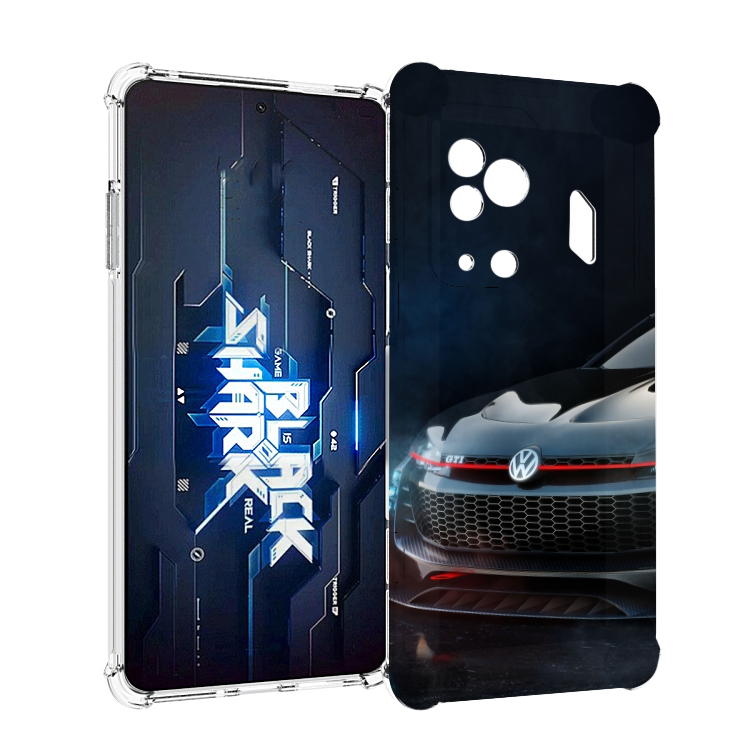 

Чехол MyPads volkswagen 2 мужской для Xiaomi Black Shark 5 Pro, Прозрачный, Tocco