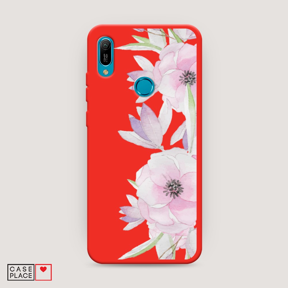 

Чехол Awog на Huawei Y6 2019 "Нежные анемоны", Разноцветный, 68653-1