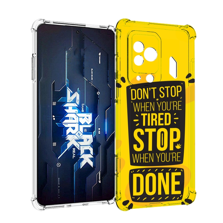 

Чехол MyPads yellow-done для Xiaomi Black Shark 5 Pro, Прозрачный, Tocco