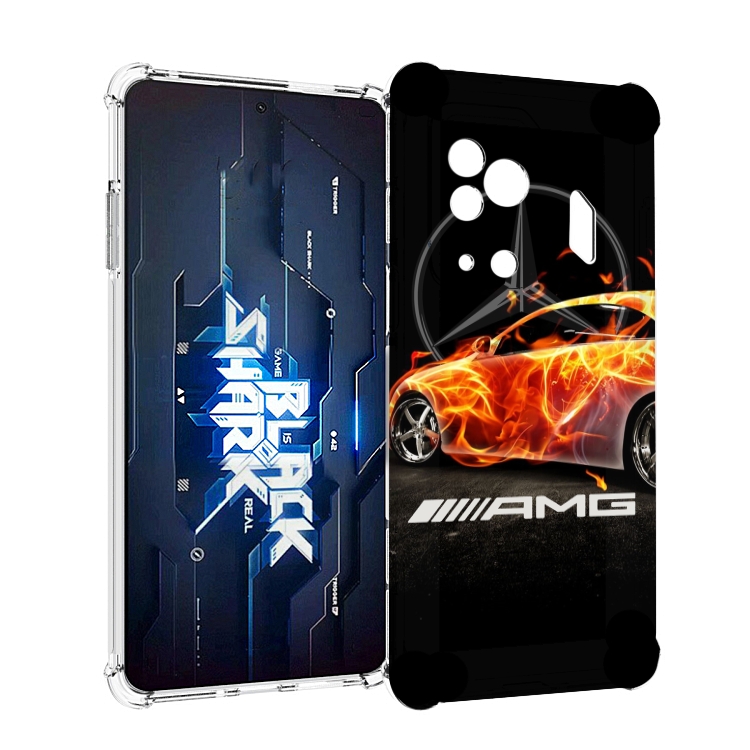 

Чехол MyPads АМГ мужской для Xiaomi Black Shark 5 Pro, Прозрачный, Tocco