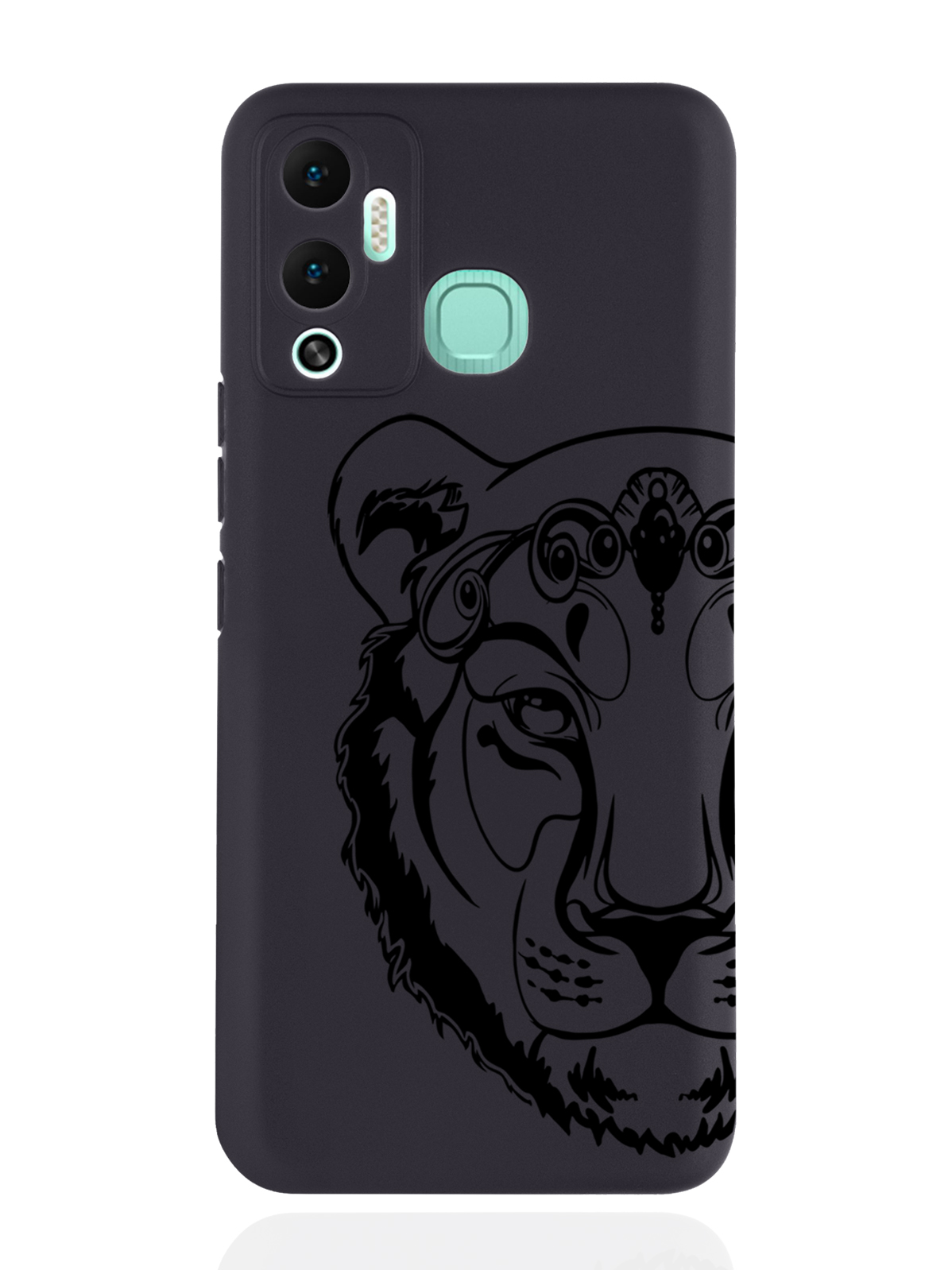 

Чехол MustHaveCase для Infinix Hot 12 Play Львица черный
