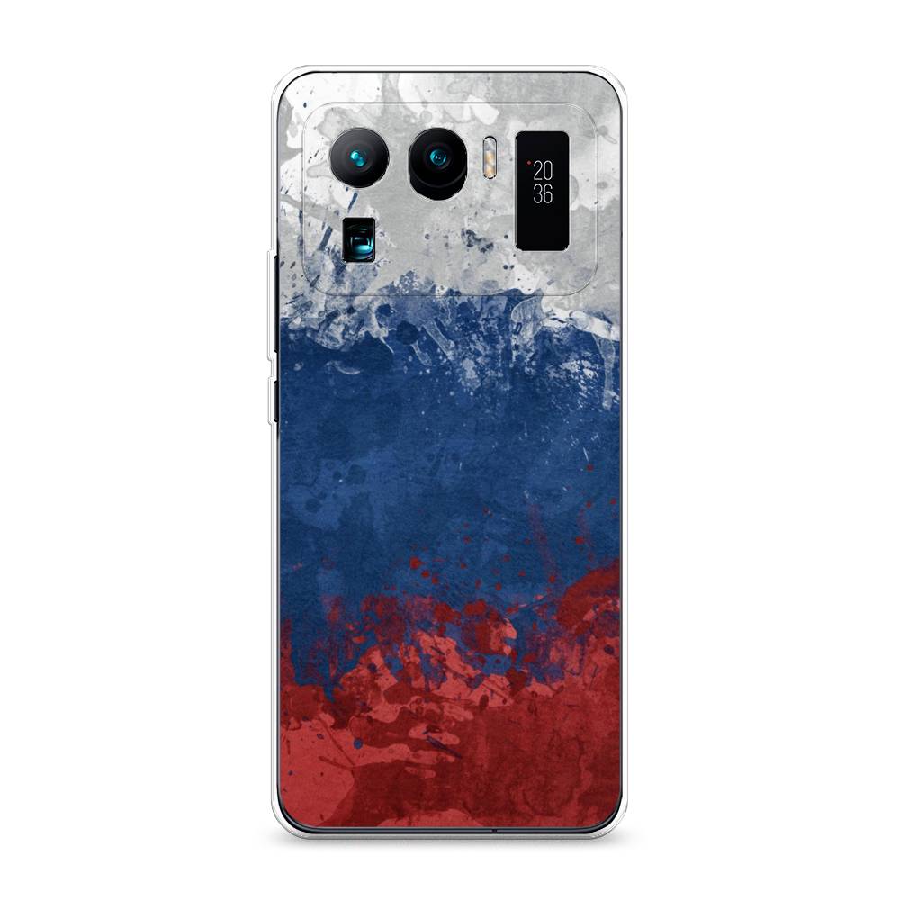 

Чехол Awog на Xiaomi Mi 11 Ultra "Флаг России неровный", Разноцветный, 310450-5