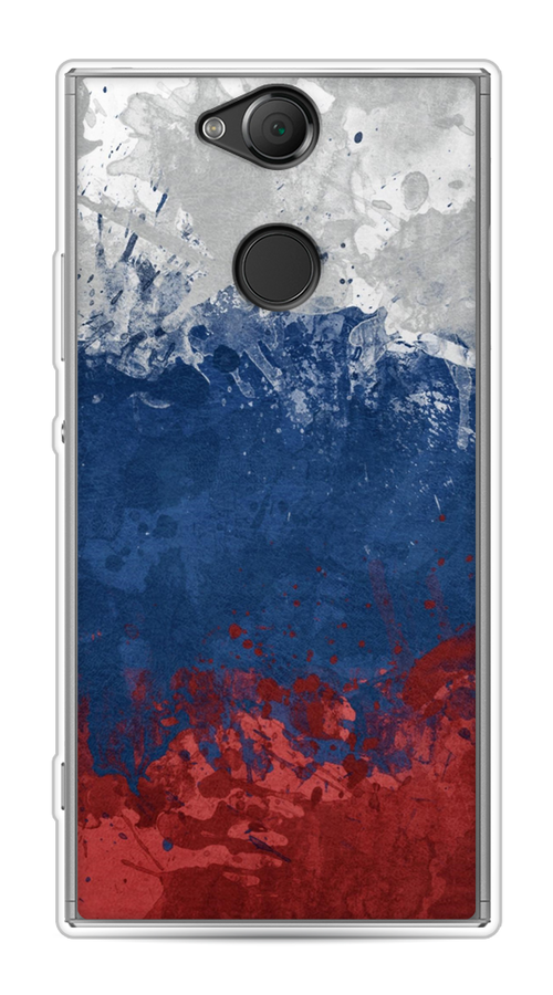 

Чехол Awog на Sony Xperia XA2 "Флаг России неровный", Разноцветный, 53150-5